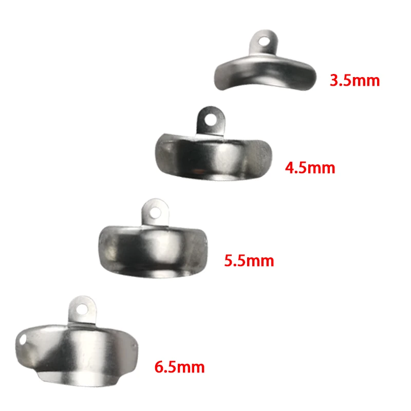 Bandas Matrix Dental secional, matrizes contornadas, cunhas anel, braçadeira titular, resina composta, instrumentos de enchimento, 100pcs