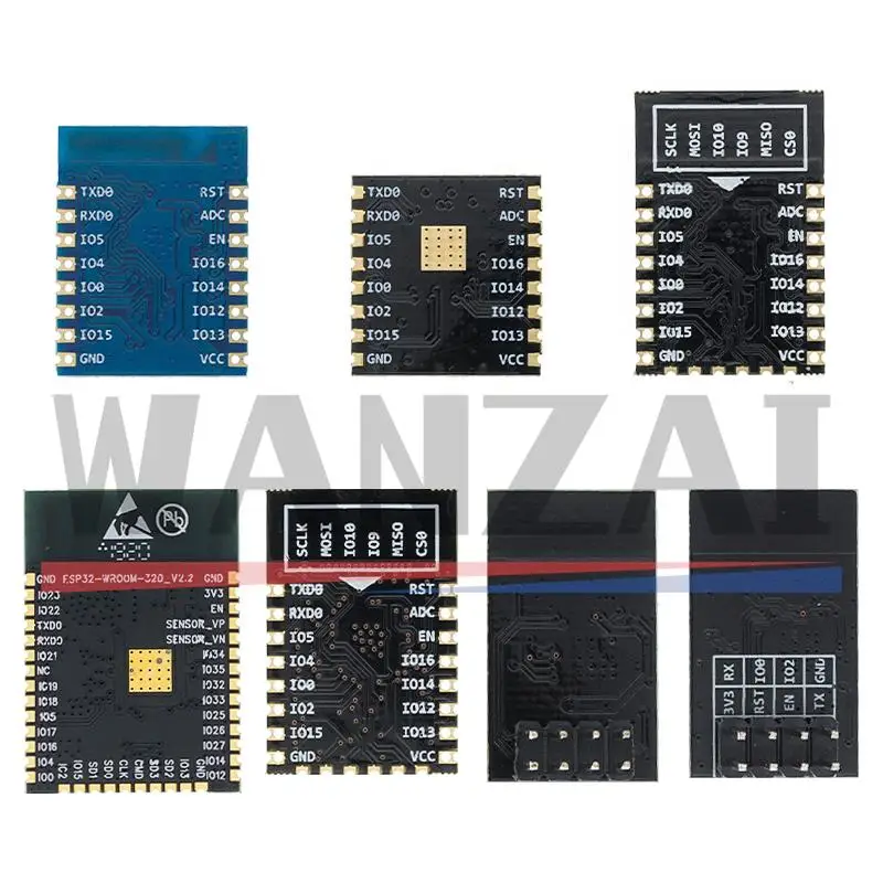 ESP8266 ESP-01 ESP-01S ESP-07 ESP-07S ESP-12 ESP-12E ESP-12F ESP32 ESP-32S serial WIFI wireless module wireless transceiver