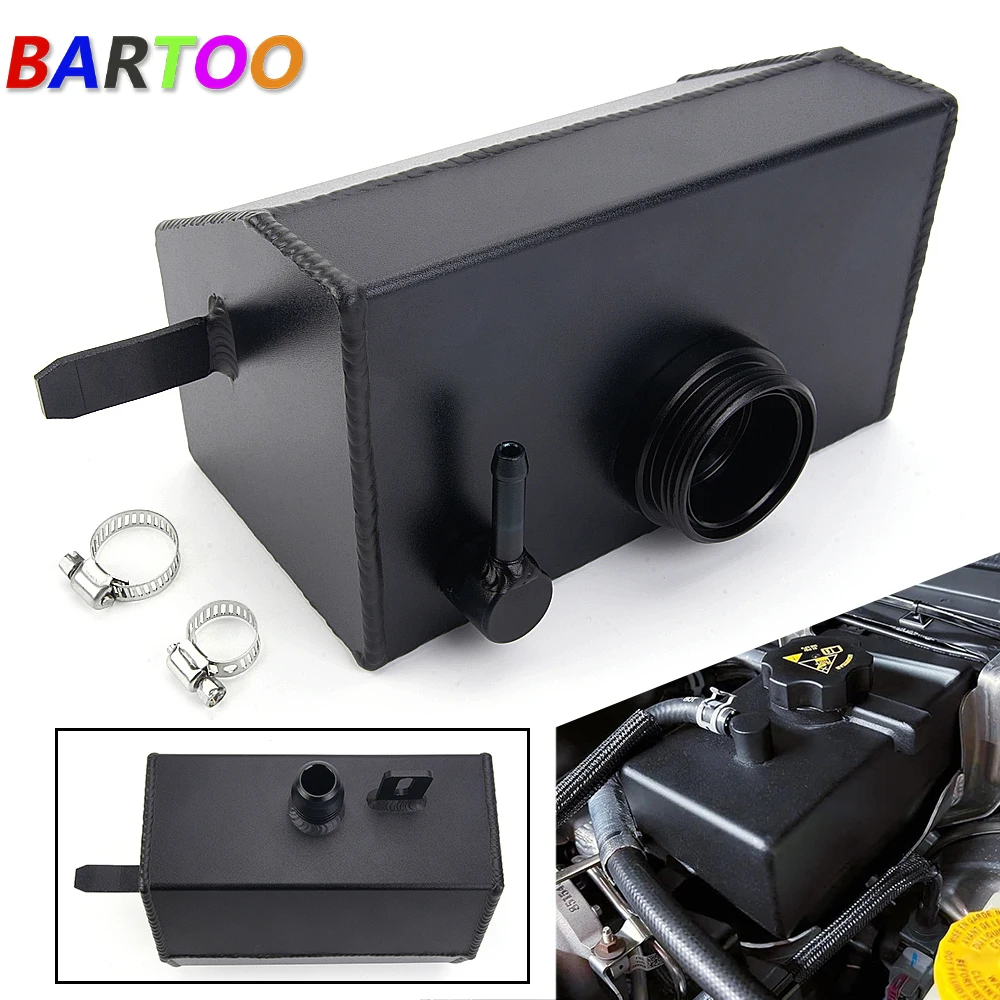 

Bartoo-Front Engine Coolant Expansion Reservoir Tank 68364312AC Fit For Wrangler JL JLU 18-24 Gladiator JT 20-24 2.0&3.6L OCC086