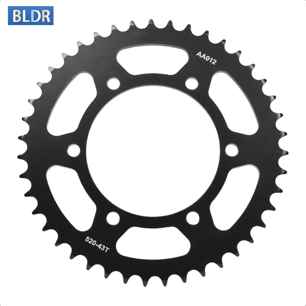 520-43T 14T Front Rear Sprocket Gear Wheel for Yamaha MT-25 YZFR25 2016-2018 MT-03 B082 BEV YZF-R3 YZF320 YZFR3 Mon/ster Ener/gy