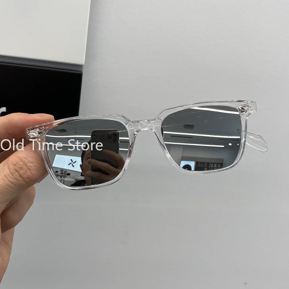 Modne kwadratowe okulary przeciwsłoneczne kierowcy mężczyźni Vintage odcienie męskie okulary przeciwsłoneczne marka Design lustro Retro óculos De Sol Masculino