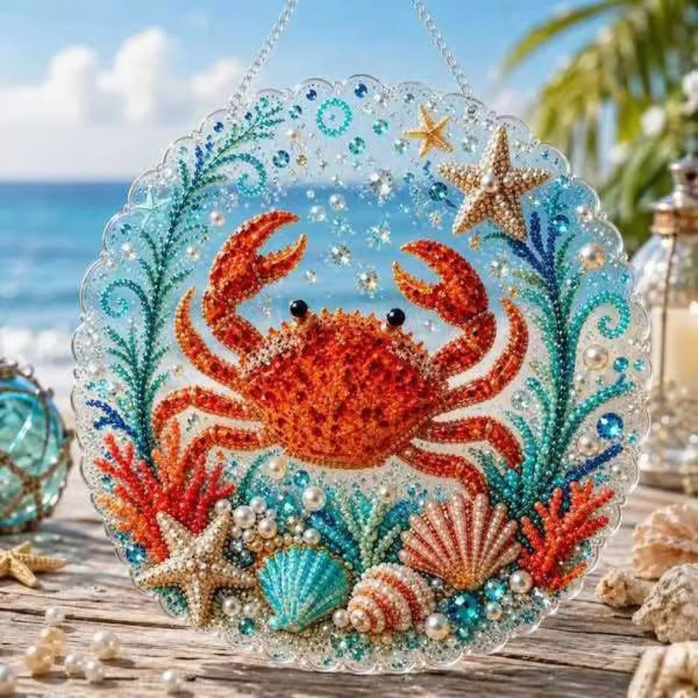 Pearl Diamond Art Diamond Painting Kits Sparkling Finish Rhinestone Art Special Shaped Diamond Art DIY Diamond Painting