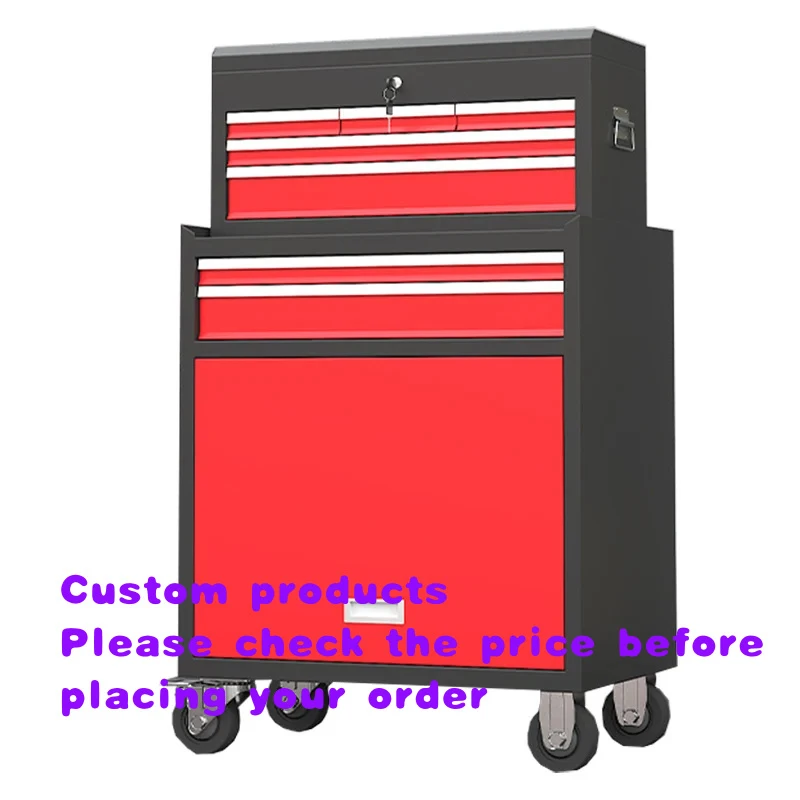 custom.Press Brake Mechanic Industrial on Wheels Rolling Drawer Metal Heavy Duty Workshop Storage Garage Roller Chest Cabin