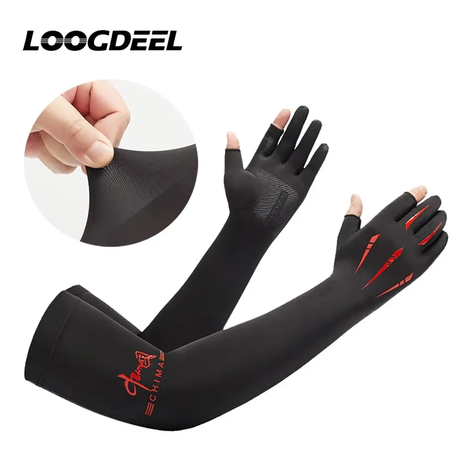 LOOGDEEL Mangas Largas para Conducir, Protección Solar UV para Brazos, Guantes de Ciclismo para Hombre y Mujer, Frescos para Verano