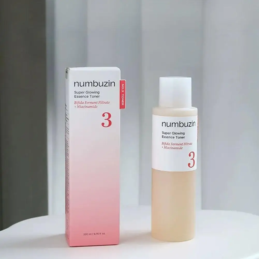 Numbuzín Vitamin Brightening Essence Toner Facial Nourish & Moisturization Toner Winter Face Hydration Essentials Korean Skincare