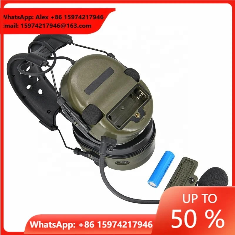 Passive Active Tactical Headset Noise Cancelling General Aviation Headset GA Pilot Headset