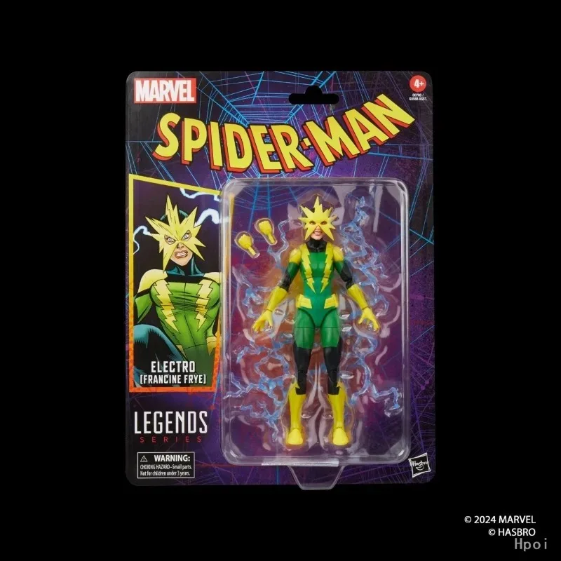 Special OfferOriginal Hasbro Marvel Legends Series Electro (Francine Frye) Action  FigureFigure Frenzy  in stock