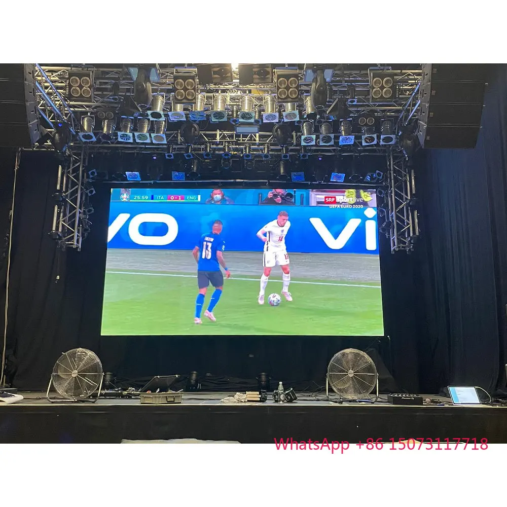 P3 الملعب 3.9 مللي متر Led فيديو جدار السعر P3.91 شاشة LED للإيجار الداخلي ، شاشة إعلان Led للمسرح للحفلات الموسيقية #4