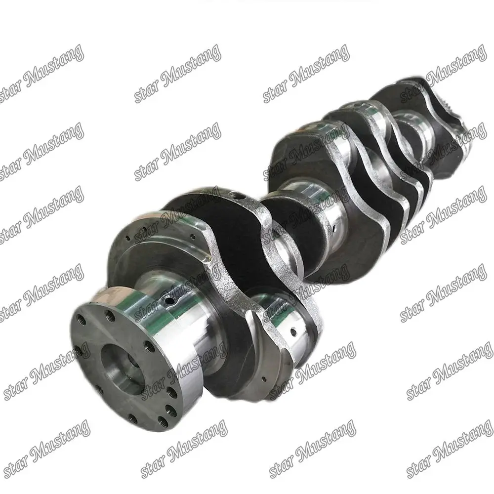 6L EFI Crankshaft Forged Steel 4989436 Suitable For Cummins Engine