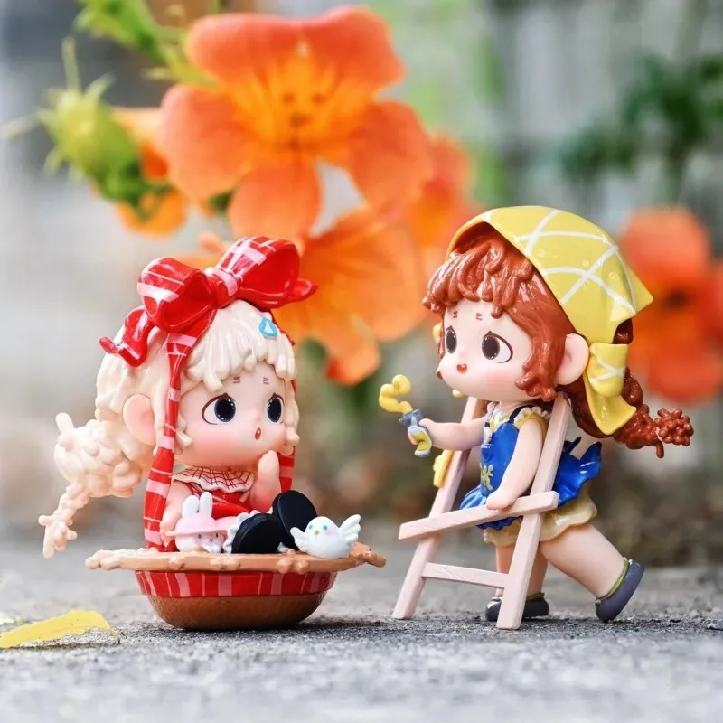 FURFUR Seria Happy Collection Blind Box Lalka FurFur Figurka Akcji Mystery Box Śliczna Statuetka Anime Niespodzianka na Biurko Torba Prezent Zabawka