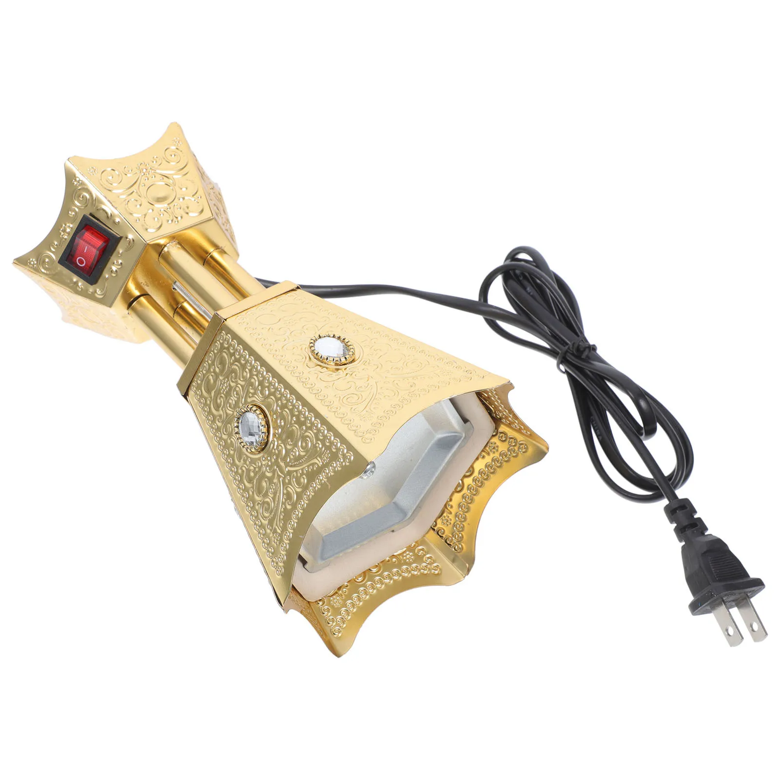 

Electric Incense Burner Plug In Aroma Therapy Diffuser Retro Censer For Home Decor Decorative Table Ornament Metal Scent Warmer