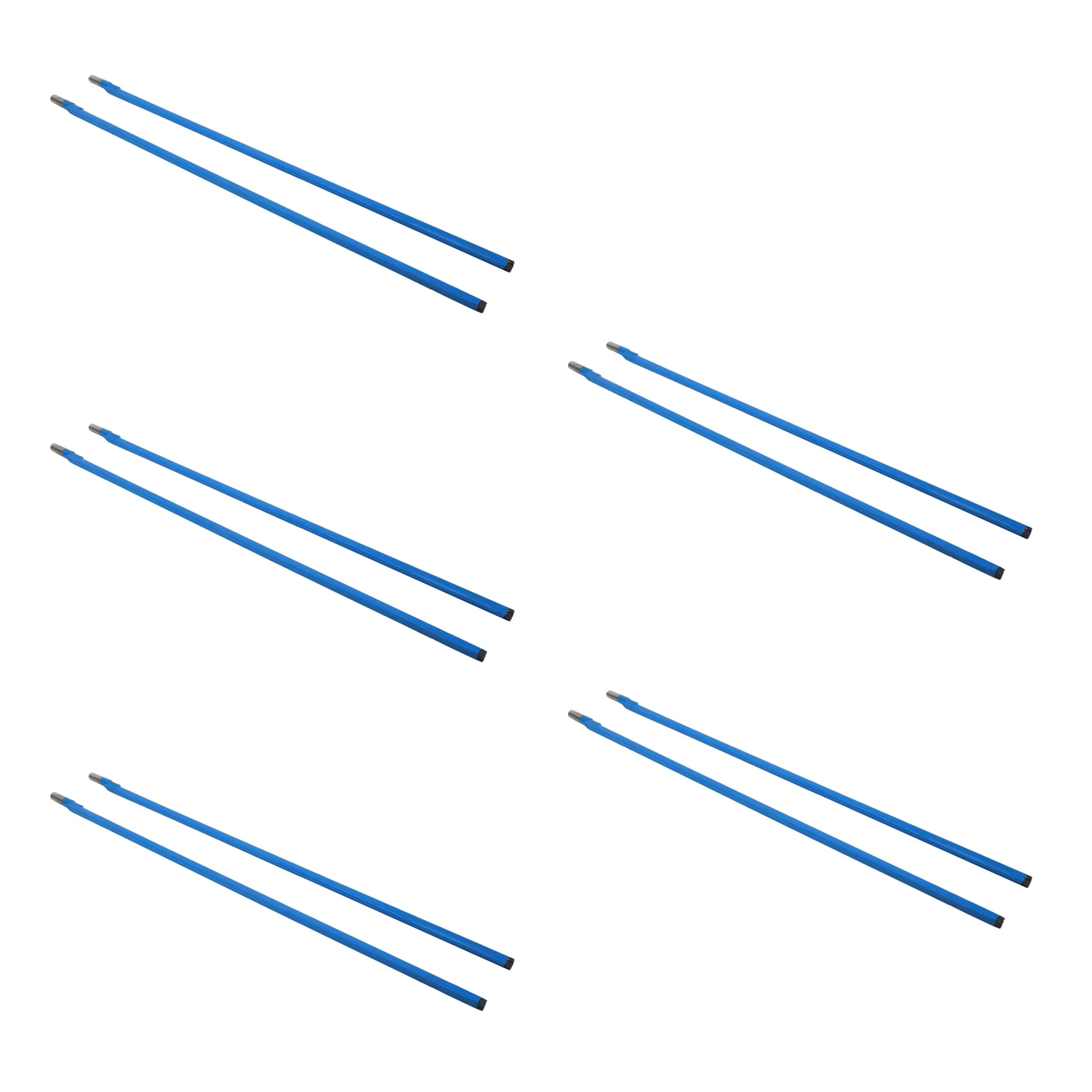 

НОВЫЙ 10 шт. двусторонний стержень для гитары, стальной 9 x 440 мм, синий