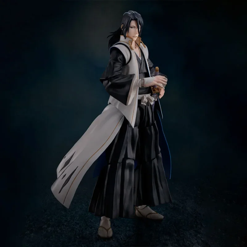 شخصية حركة أنيمي Bandai-blaach Kuchiki Byakuya ، لعبة نموذجية قابلة للتحصيل ، S.H.Figuarts ، SHF ، حقيقية ، أصلية ، متوفرة بالمخزون