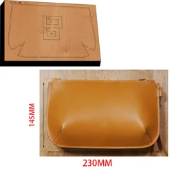 New Japan Steel Blade Wooden Dievanity bag Wallet Leather Craft Punch Hand Tool Cut Knife Mould XF123 leather tools