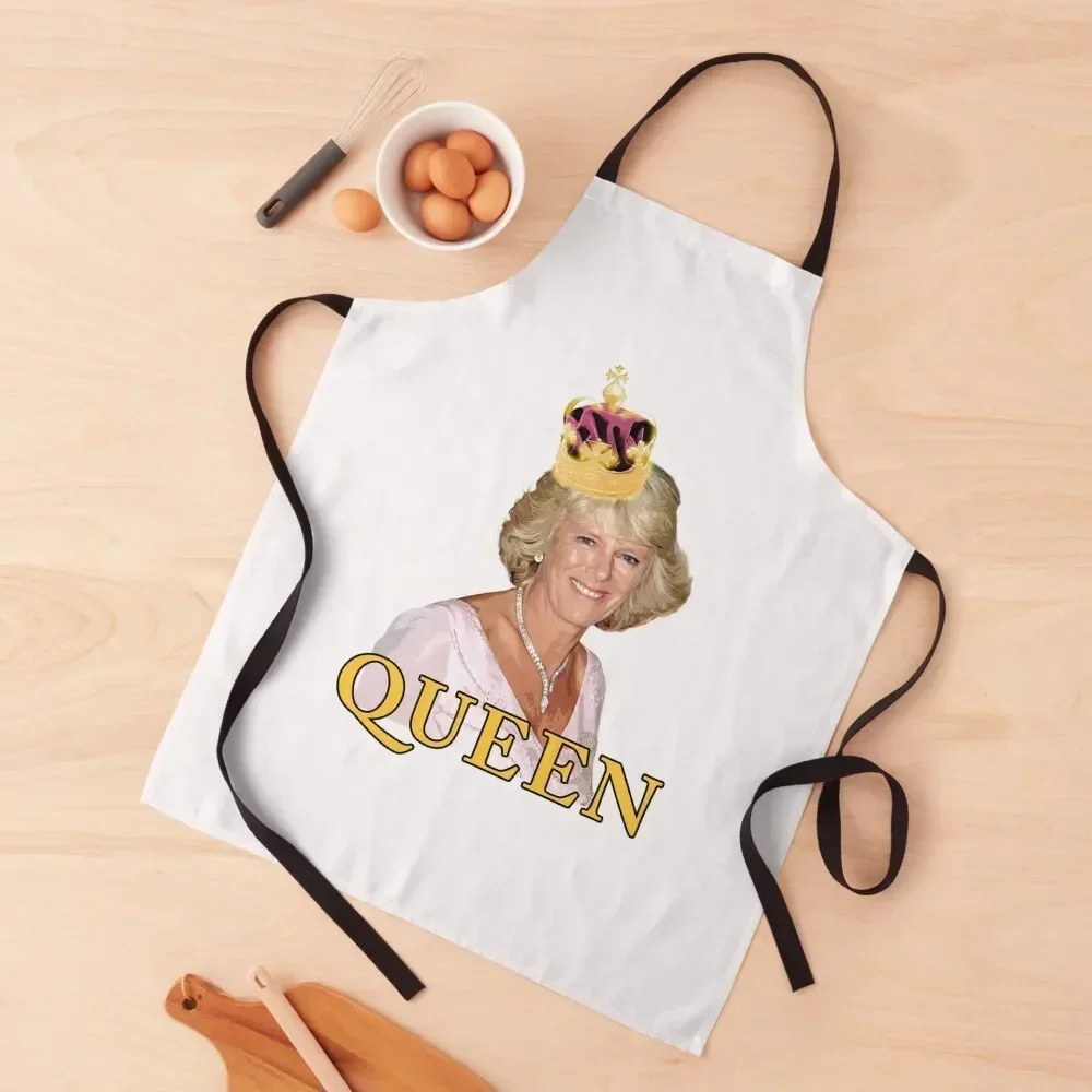 HRH Camilla Parker Bowles Duchess of Cornwall Apron waiter Home Supplies kitchen clothes Apron