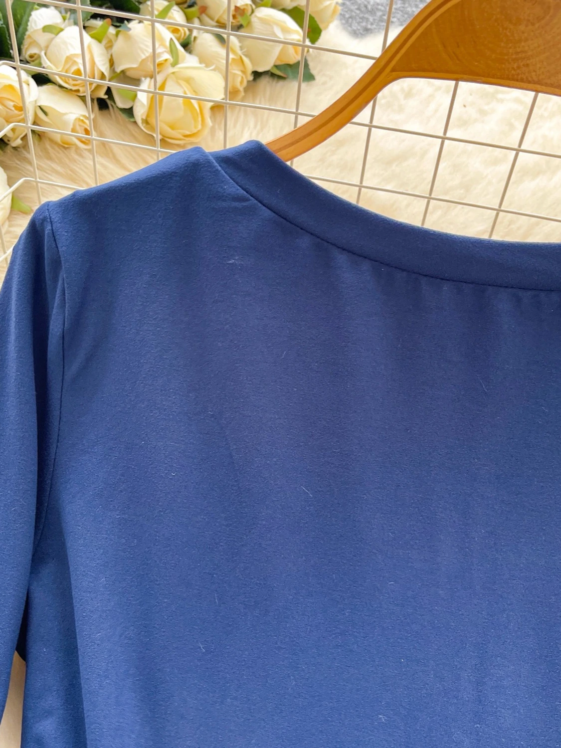 Foamlina 2025 automne nouveau américain rétro à manches longues T-Shirt femmes mode col rond boutons lettres imprimer mince pulls haut t-shirts