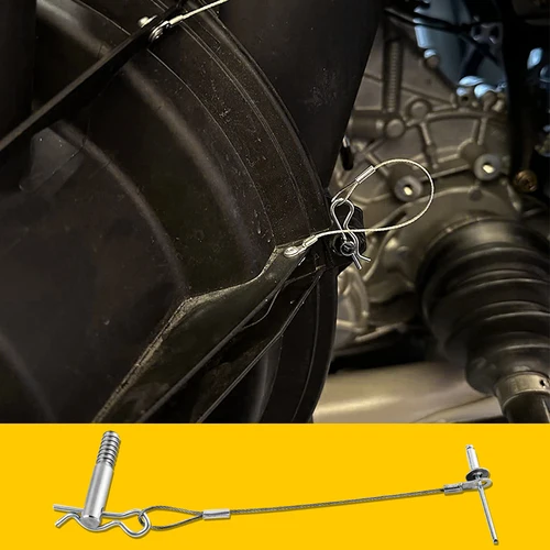 Imagen 2 del producto Kit de pasadores de cubierta de embrague X3, herramienta de cubierta de correa de liberación rápida para Can Am Maverick X3 2017 2018 2019 2020 2021 2022