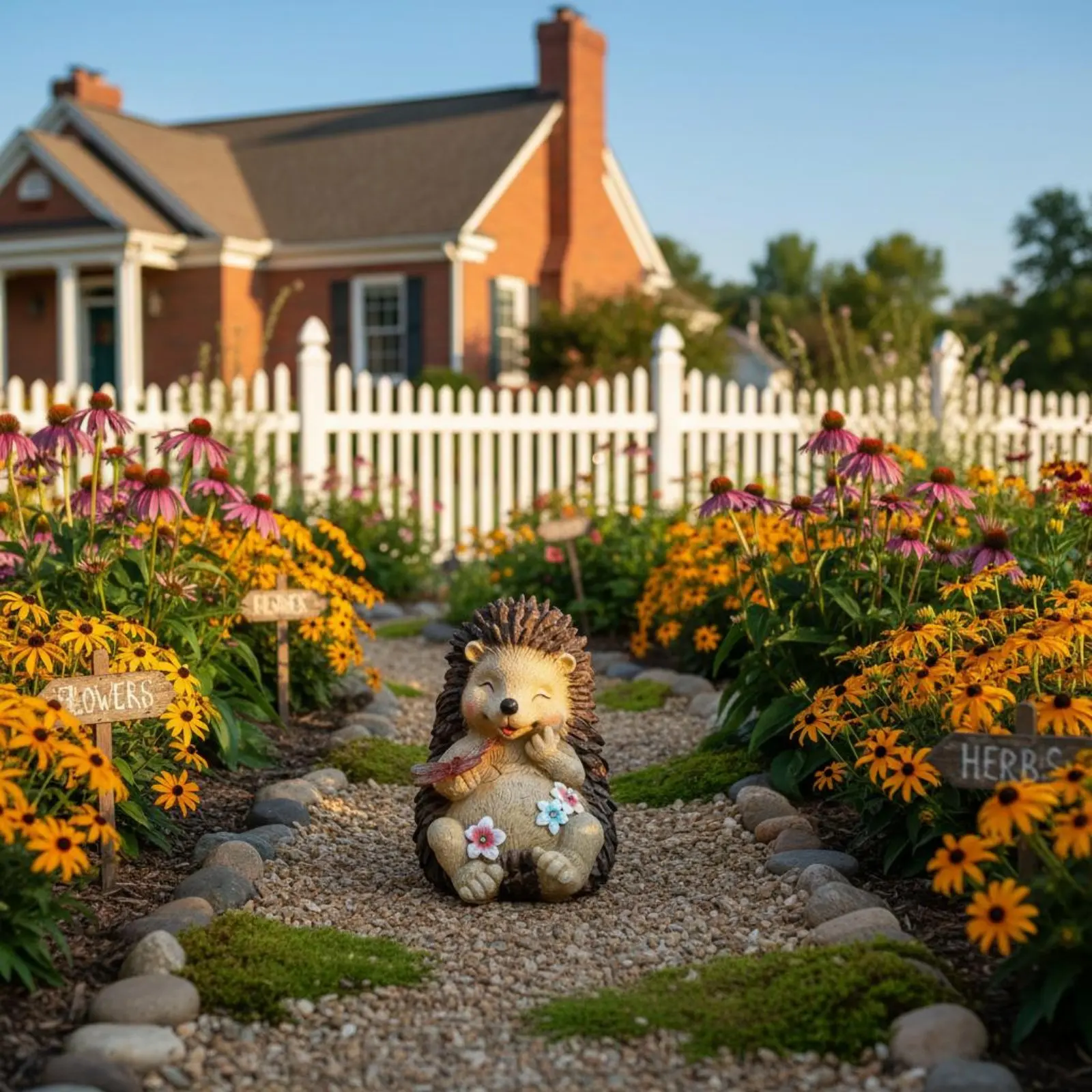 

Solar Hedgehog Light Whimsical Outdoor Decor for Patio