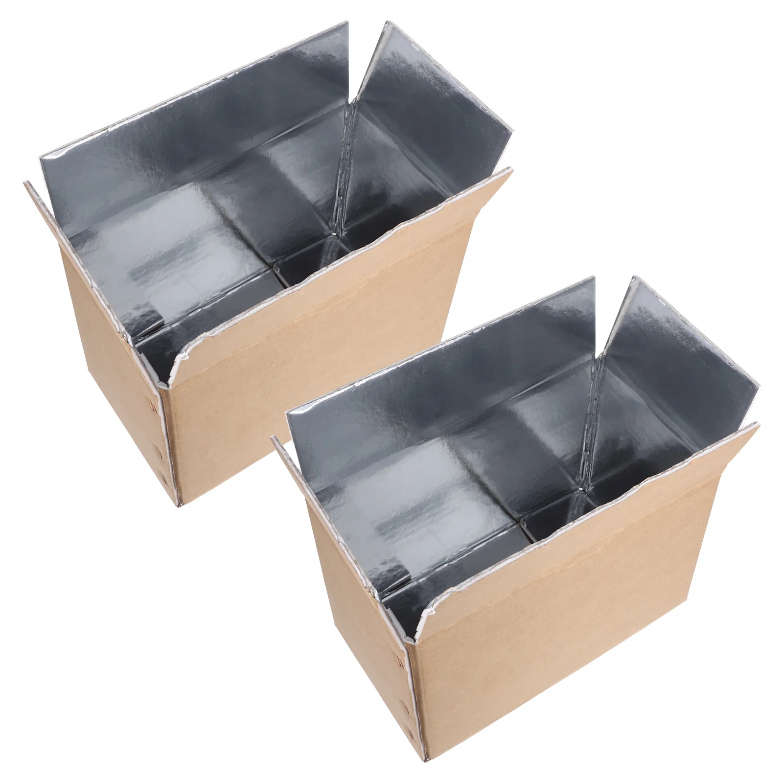 Insulated Transport Box Large Foil Packing Boxes Aluminum Cold Storage Packaging