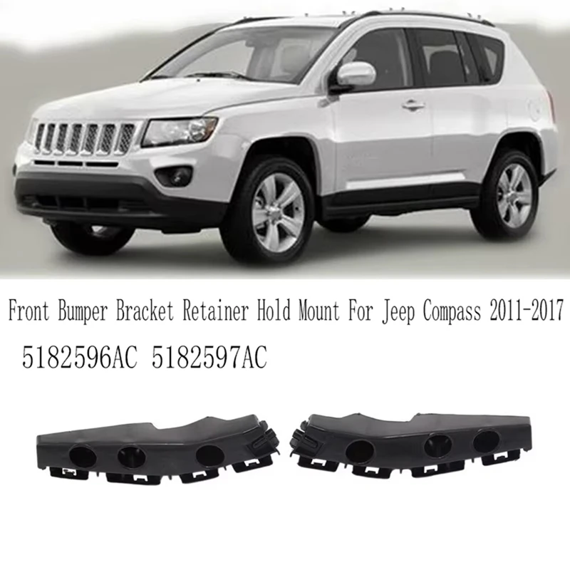 

Front Bumper Bracket Retainer 5182596AC Front Bumper Bracket Forjeep 5182597AC Exterior Bumper Bracket