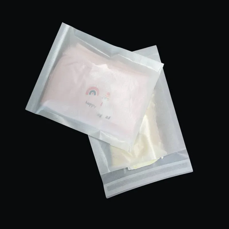 100Pcs Translucent Glassine Paper Bag Self Adhesive Envelope Packing Bag for Clothing/gift Waxed Envelope Paper Pouches 10 Sizes