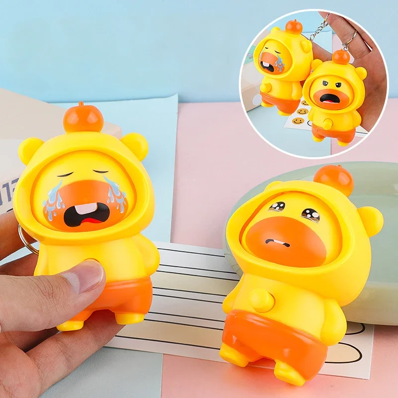 Мультяшная-капибара-Лулу-меняющая-лицо-кукла-подарок-брелок-с-капибарой-три-выражения-игрушка-для-изменения-лица-хитрая-игрушка