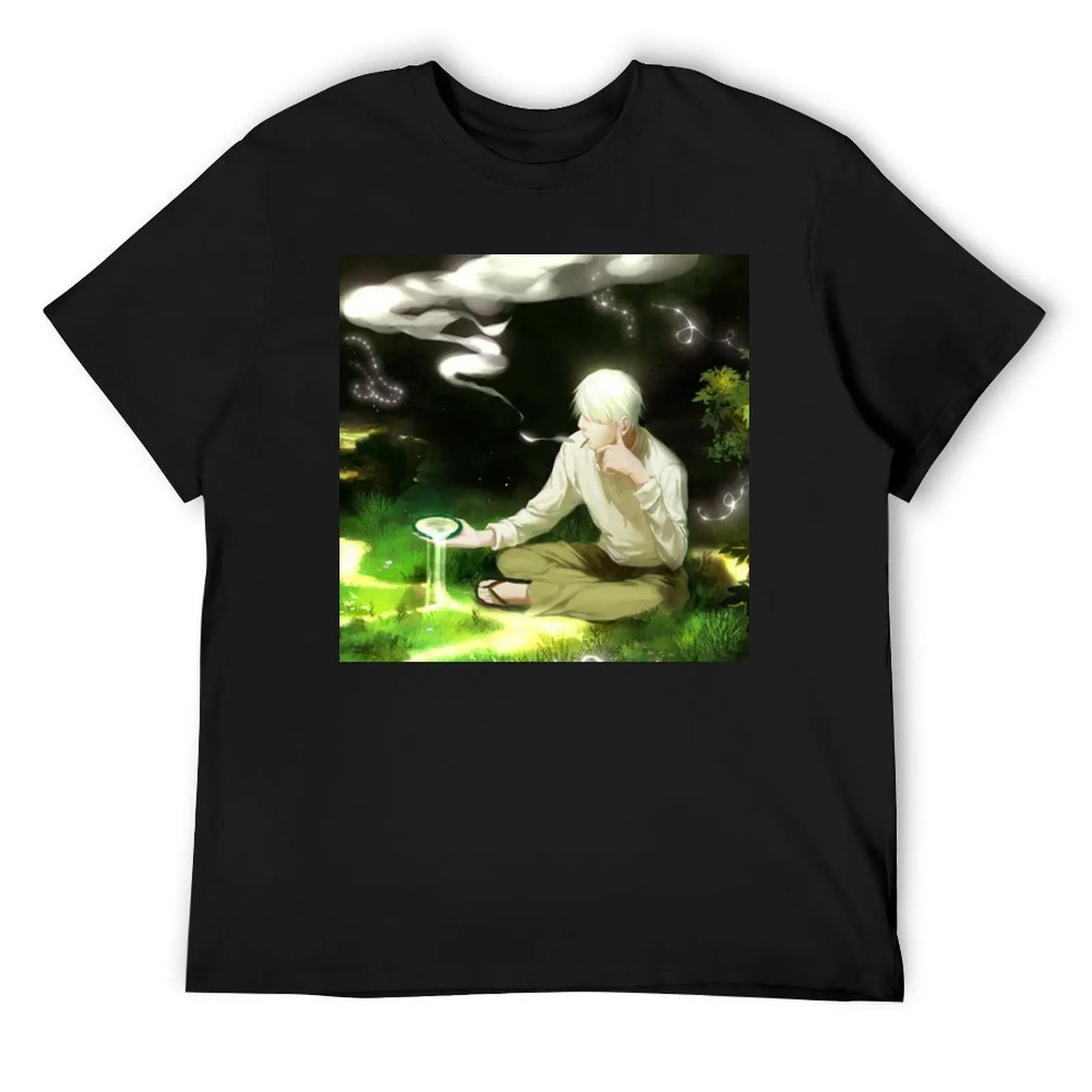 

Ginko T-Shirt man clothes tops anime shirt summer shirt mens shirts graphic tee