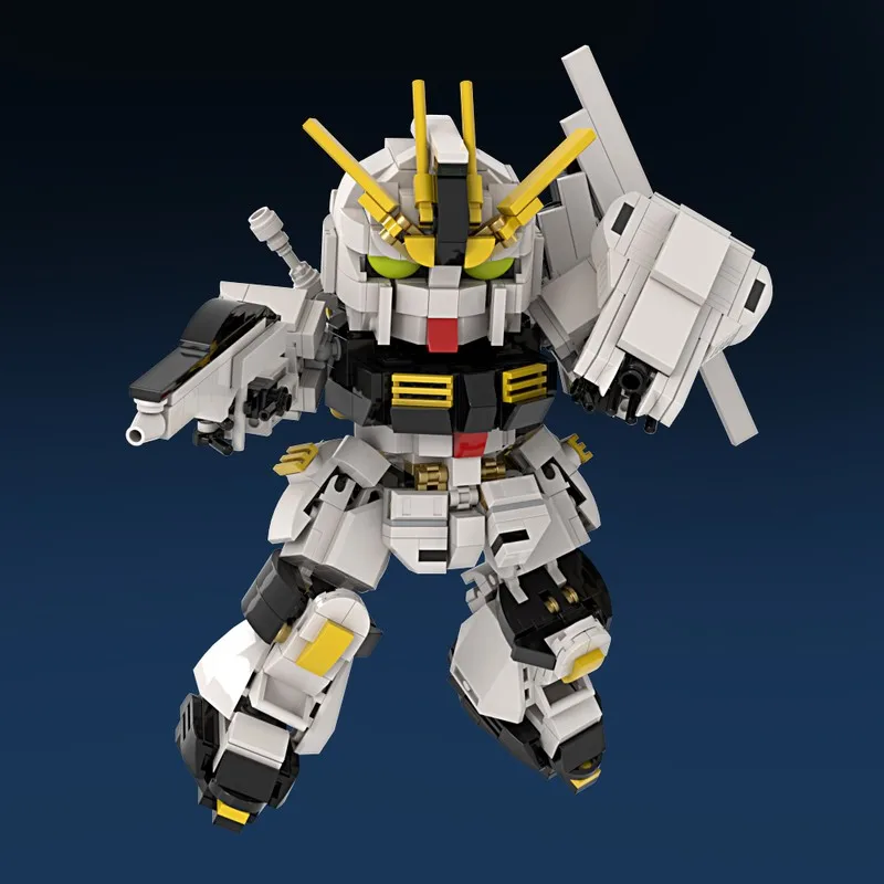 

792 шт. MOC Nu Gundamess Final Building Blocks Модель, легендарные мобильные костюмы Tributess, образовательный дисплей «сделай сам» для любителей роботов