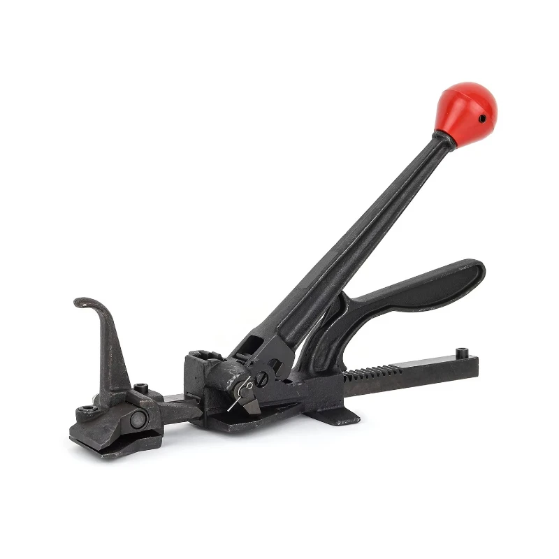 Manual Steel Strapping Tensioner with One Handle Operation for Wrapping Steel Pipes