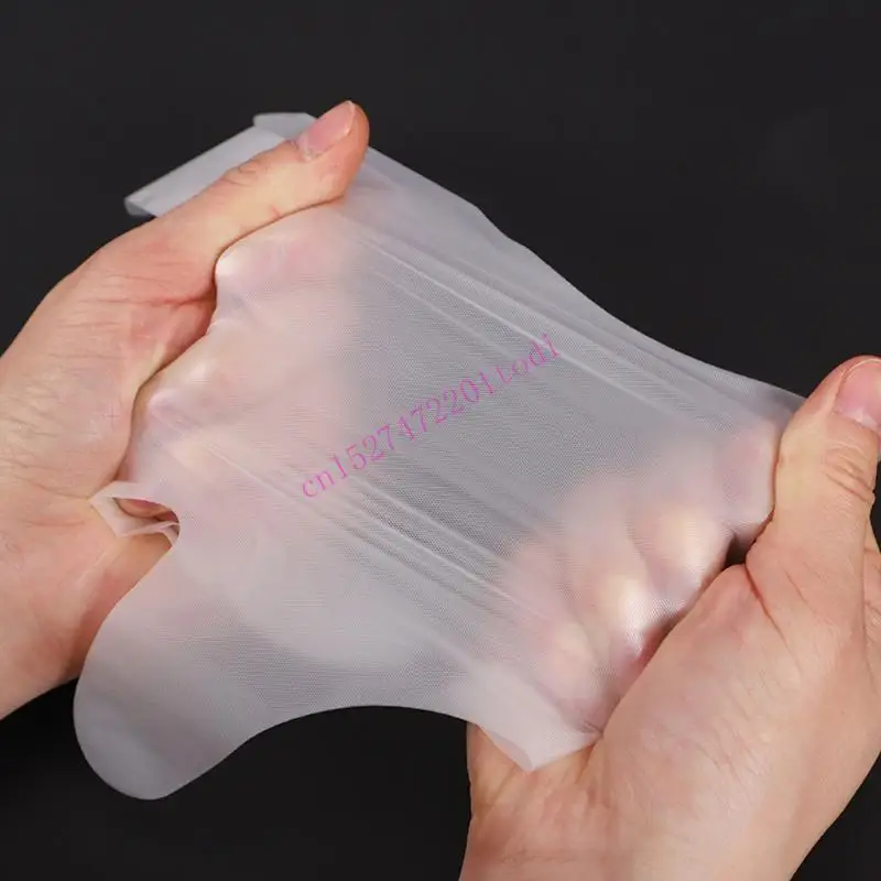 

M76B Disposable Plastic Gloves Latex Powder for Work and Home Use