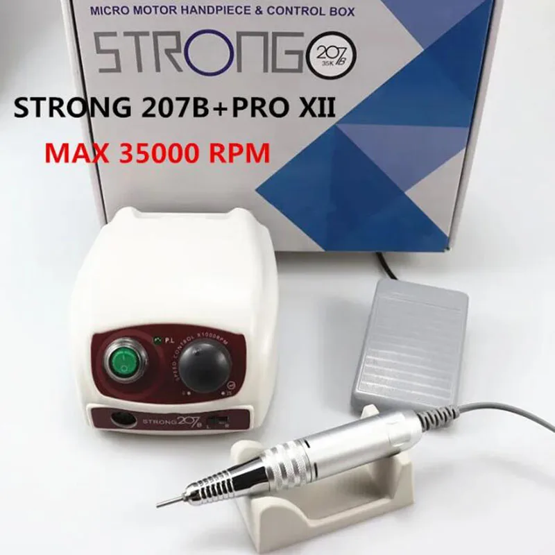 NUEVO Taladro Eléctrico para Uñas de 50000RPM, Máquina de Manicura y Pedicura de 65W, Herramienta de Manicura con Pieza de Mano y Lima 2