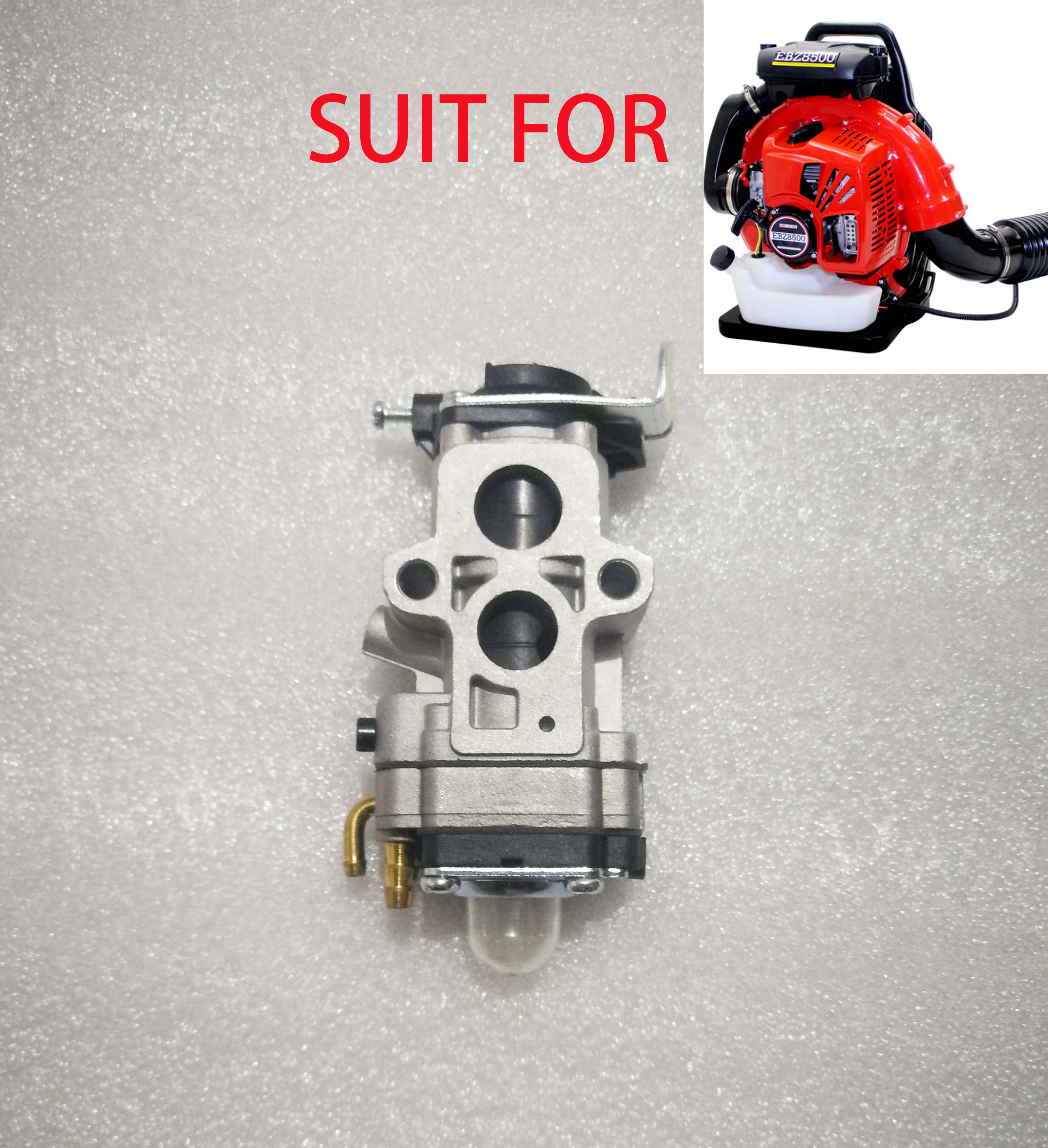 Double Choke Hole Carburetor Carb for Zenoah EBZ7500 8500 9900 Backpack Leaf Snow Blower Stratified Scavenging