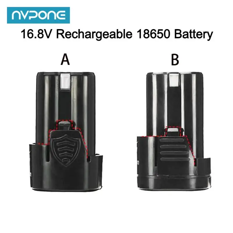 16.8V Rechargeable 18650 Power Tools Battery Electric Screwdriver Lithium Battery Replacement Bateria for Electric Hand Drill