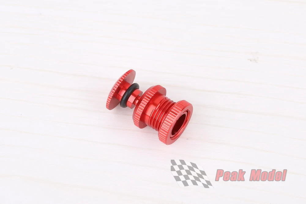 KUZA RC 모델 비행기 보트 가스 니트로 비행기용 미니 알루미늄 연료 도트/연료 플러그.