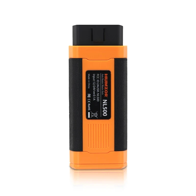 Humzor NL500 Car OBD2 Fault Diagnostic Scanner Tool App Immo Resetting Odometer Manager Key Programming Update of Humzor NL300