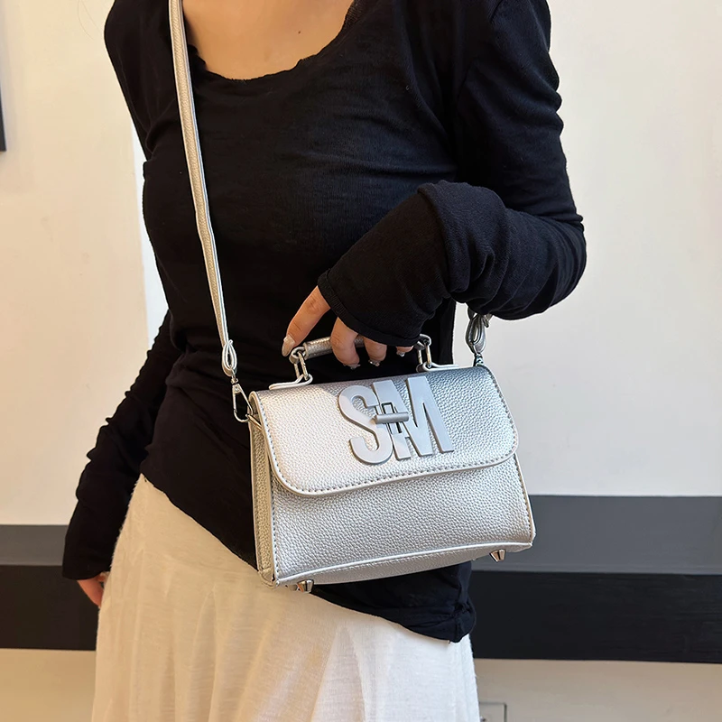 

Luxury Tote Messenger Purse Shopper Bag Elegant Classic Designer Paris Fashion Solid Color Commuter Large Capacity
