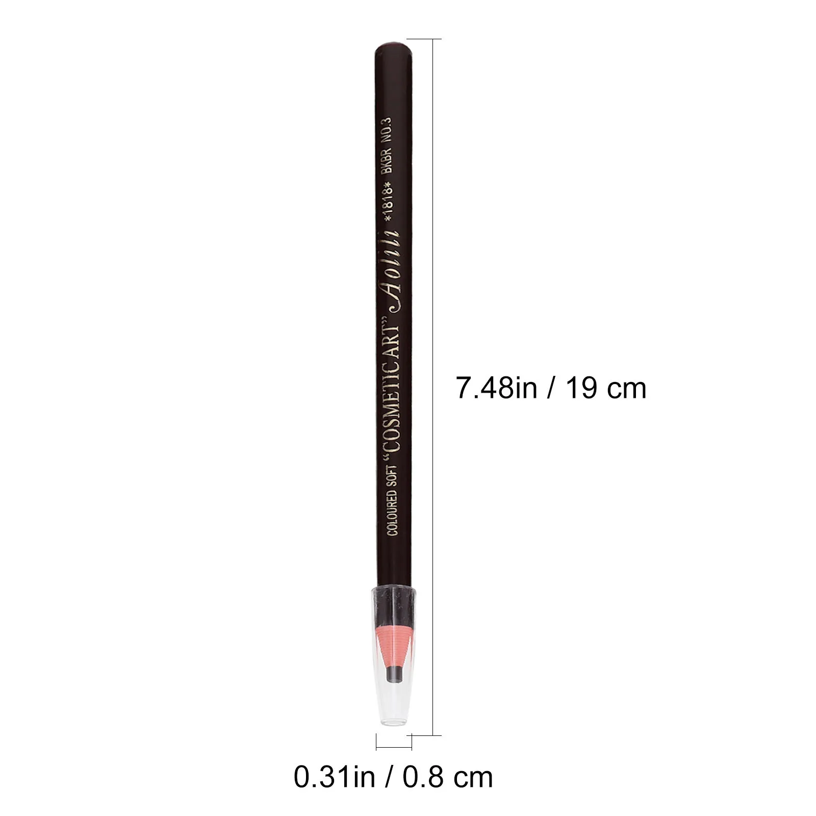 10 Uds. Lápices de cejas impermeables para mujer, bolígrafos para cejas naturales de larga duración, maquillaje portátil, regalo de cosméticos amigable para viajes
