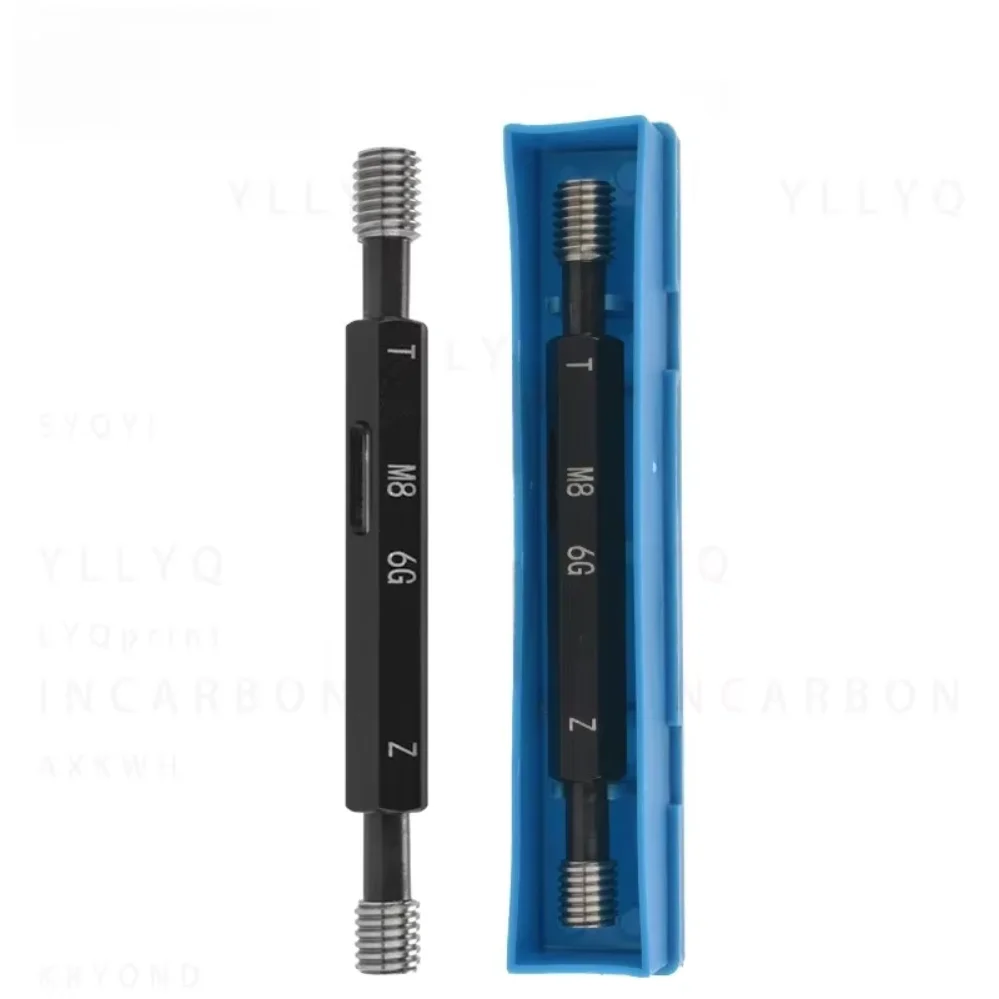 1PCS 6G M44-M51 Steel Metric Fine Thread Plug Gauge High Quality Measure Tool X0.5/0.75/1.0/1.25/1.5/2.0/3.0/4.0/4.5/5.0