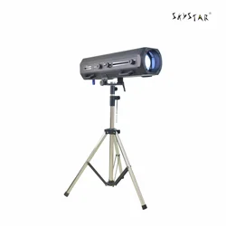 400w LED  Zoom and Focus Follow Spot Light Follow Tracker with  for Wedding Theater Party Stage Event  (Carton Packing)