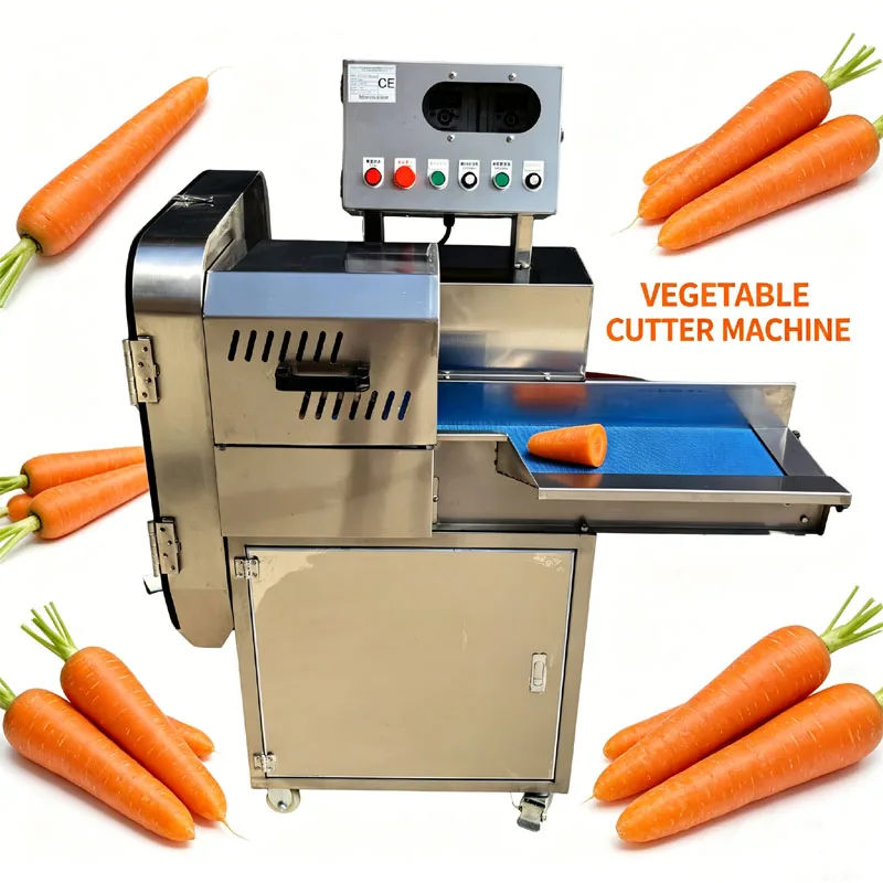 Vegetable Processing Equipment Commercial Vegetable Cutter Machine Realizes Vegetable Slicing Shredding Dicing Segmenting