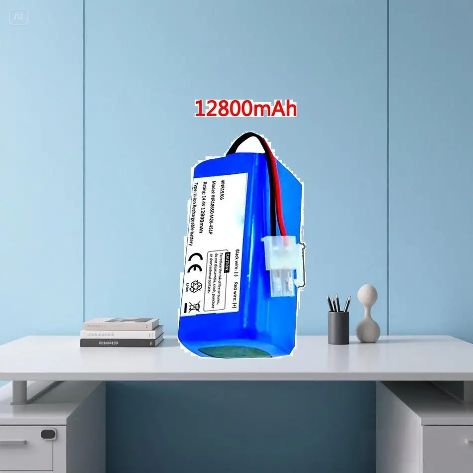 

Cleaning Robot Battery INR18650 M26-4S1P 12800Mah For Ilife V5 V5s V50 V3 DF45 DF43 Plus V3s Pro Vacuum Cleaner