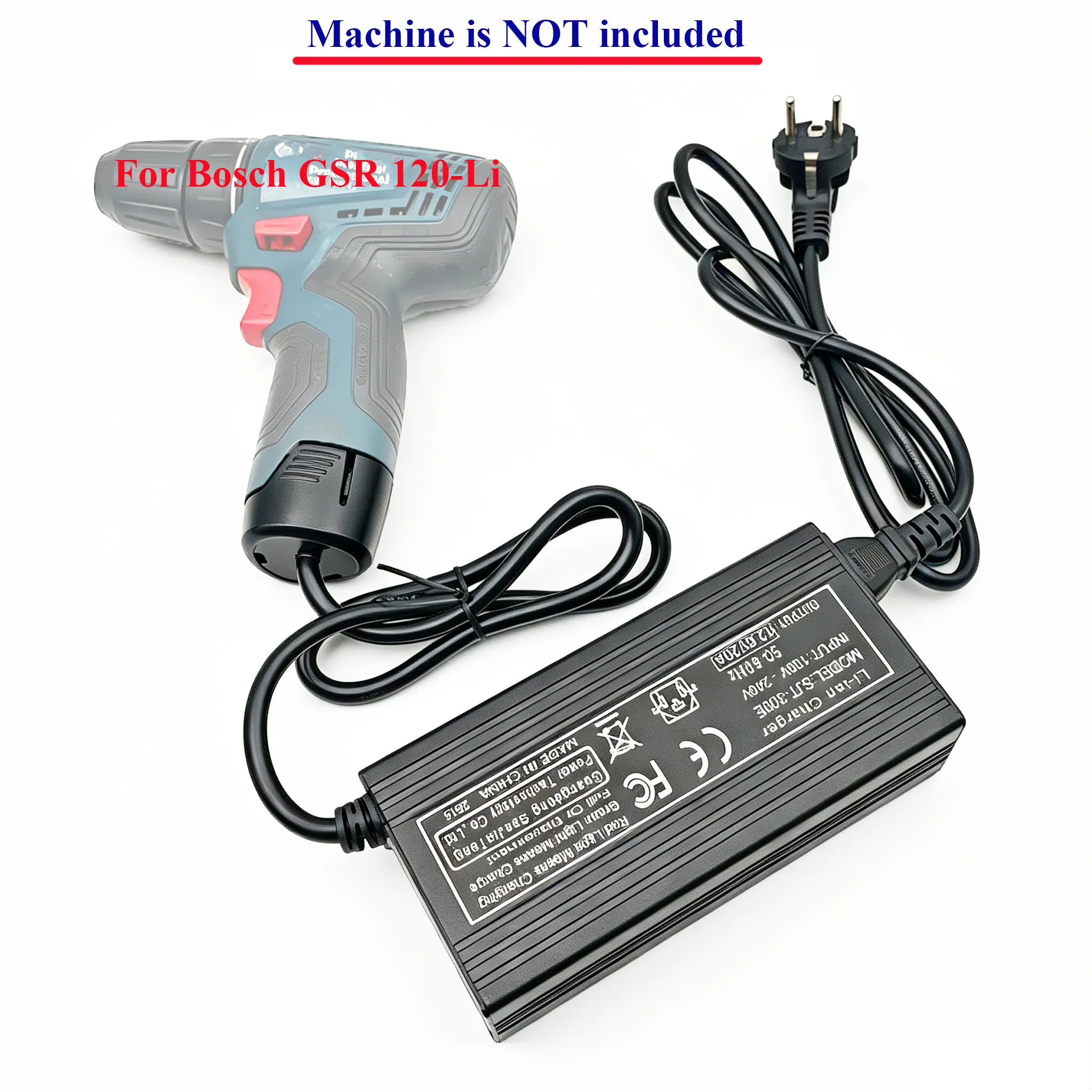 Tools Parts For Bosch 10.8V 12V Lithium Ion Batteries Packs Adapter AC 110V 220V Converter DC 12V Power Supply Transformer