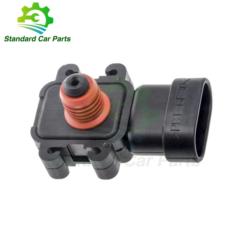 Sensor de presión de colector de mapa de 3 pines 12614973 para Buick Chevrolet Cadillac GMC