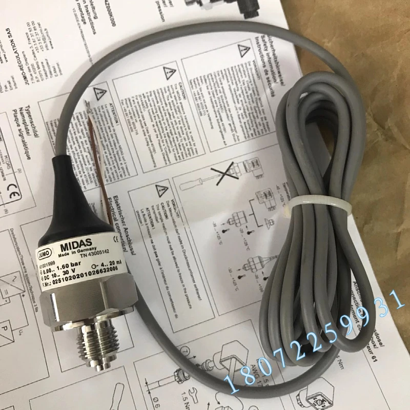 مستشعر JUMO، 404366 /000-460-405-504-20-61/0-1.6 ميجا باسكال
