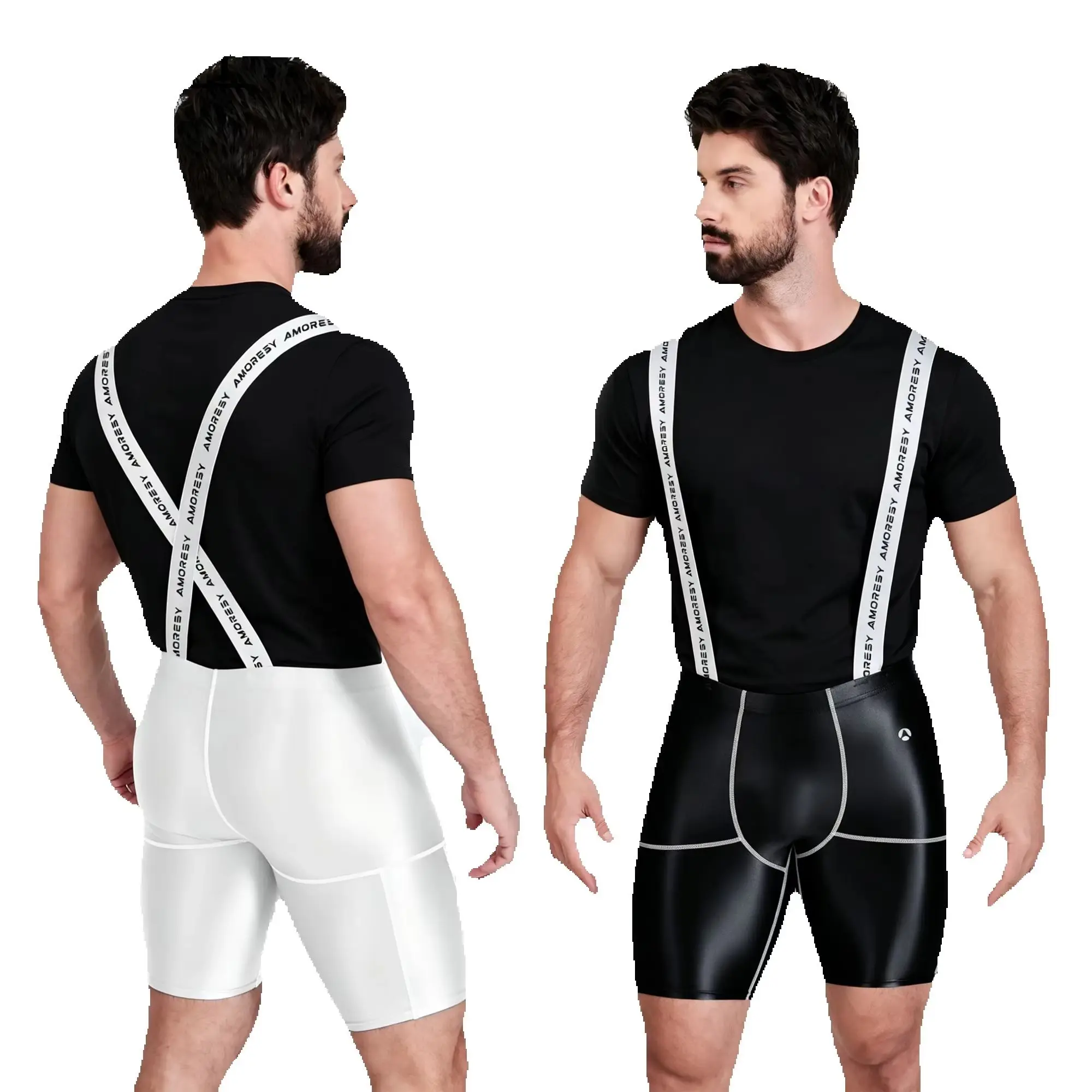 AliExpress XCLOCKNYOUNG AMORESY satin glossy men shorts casual fitness five quarter shorts cycling swim shorts smooth overalls shorts