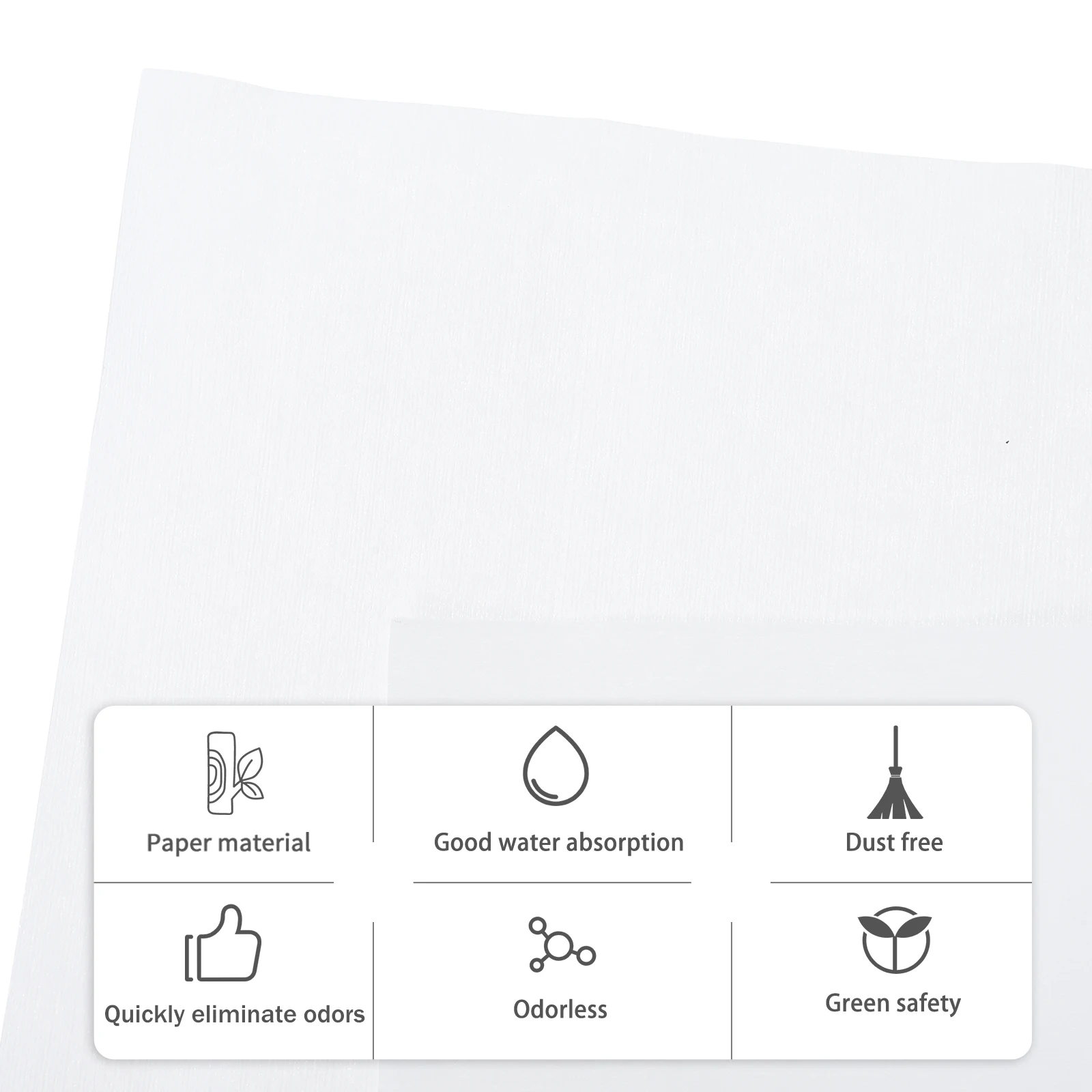 

100pcs Bird Cage Paper Mat Disposable Pet Cage for Small Parrot Strong Absorption Odor Reducing Bird Supplies