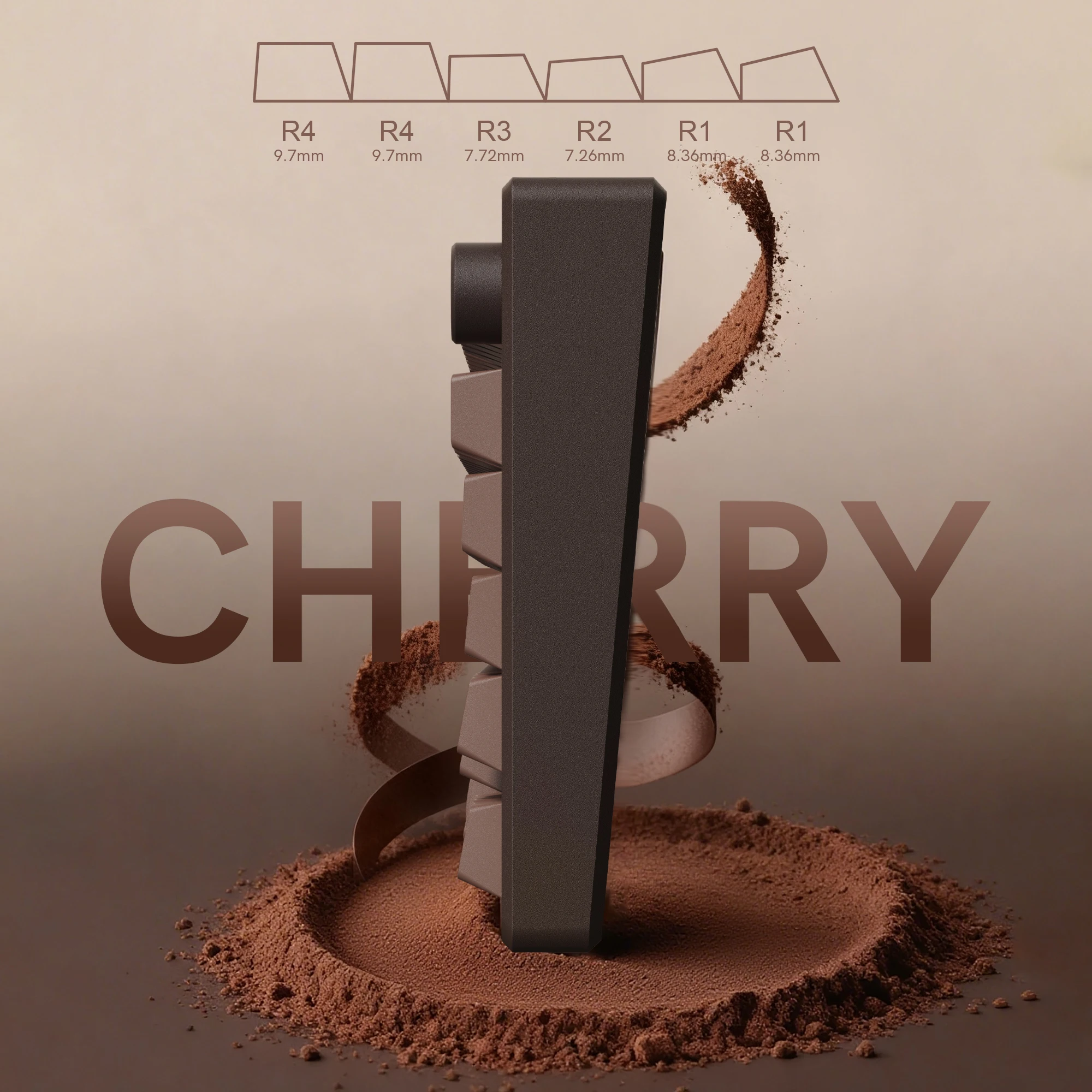 140 Keys Chocolate PBT Keycap RGB Shine Through Double Shot Keycaps Cherry Profile for MX Switches Mechanical Gaming Keyboard