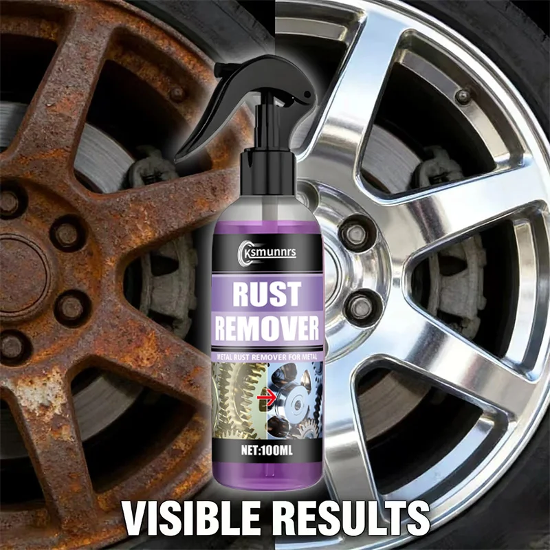 Fasilawei Quantum Rust Remover Spray - Multi-Functional for Cars Boats Metal Anti-Oxidation Corrosion