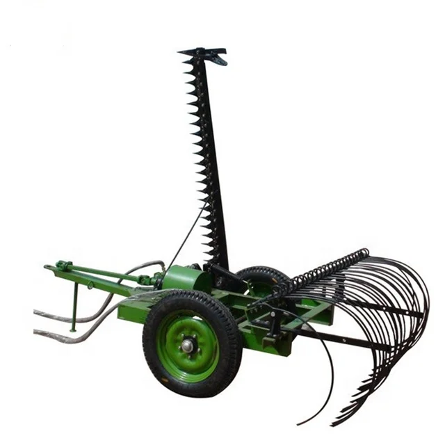 

Professional Gas-Powered Lawn Mower & Detachable Rake Combo All-Season Garden Care