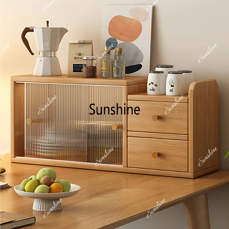 Desktop Shelf Multi-layer Storage Shelf Student Dormitory Desktop Solid Wood Bookshelf